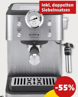PENNY DeLonghi Siebträgermaschine Linea Classic EM 450.M Angebot