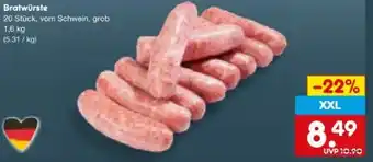 Netto Marken-Discount XXL Bratwürste Angebot
