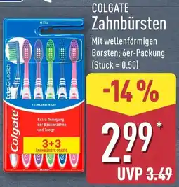 Aldi Nord COLGATE Zahnbürsten Angebot