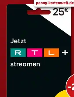 PENNY RTL RTL+ Geschenkkarte Angebot