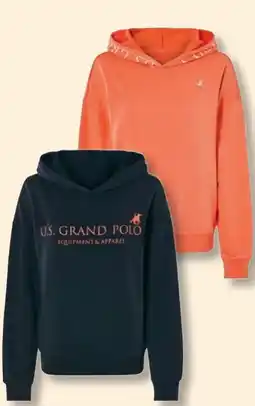Lidl Esmara x U.S. Grand Polo Damen Sweathoodie Angebot
