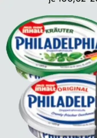 Edeka Xpress Philadelphia Frischkäsezubereitung Angebot