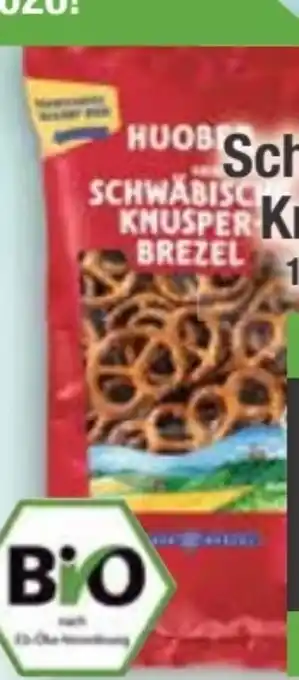 E-Center Huober Brezel Original Schwäbische Bio Knusper-Brezel Angebot