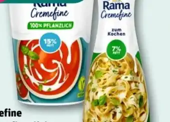 REWE Center Rama Cremefine 100% Pflanzlich Vegan Angebot
