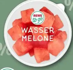 REWE Center Rewe to go Wassermelonen Würfel Angebot