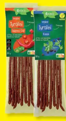 Lidl Vemondo Vegane Tyrolini Alternative Angebot