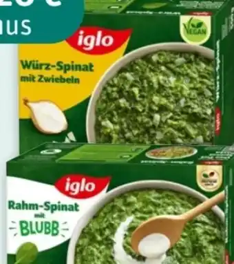 REWE Center Iglo Würz-Spinat Angebot