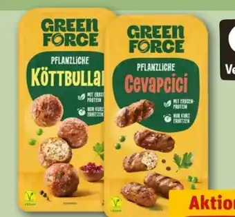 REWE Center Greenforce Vegane Fleischalternative Angebot