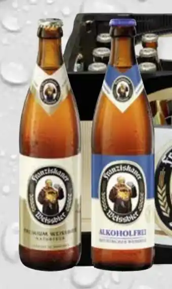 trinkgut Franziskaner Weissbier Naturtrüb Angebot