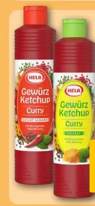 REWE Center Hela Curry-Gewürz-Ketchup Angebot