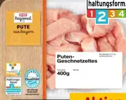 REWE Rewe Regional Puten-Geschnetzeltes Angebot
