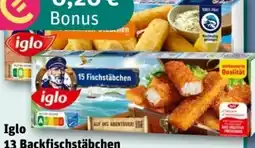REWE Iglo 13 Backfischstäbchen Angebot