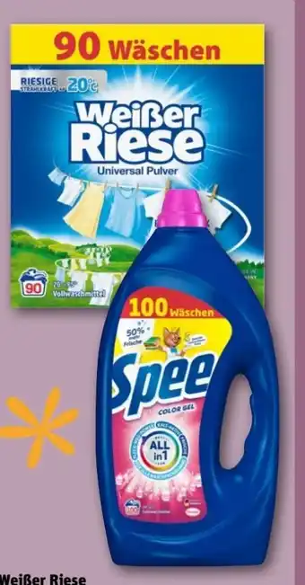 REWE Weißer Riese Universalwaschmittel Pulver Angebot