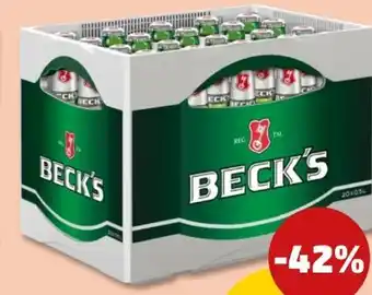 PENNY Beck's Pils Angebot