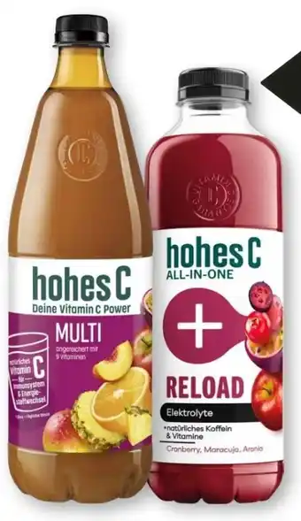 Scheck-in-Center Hohes C Saft Angebot