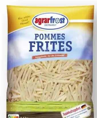 Scheck-in-Center Agrarfrost Pommes Frites Feinschnitt XXL Angebot