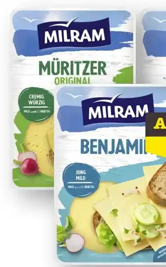 Scheck-in-Center Milram Käse Scheiben Angebot