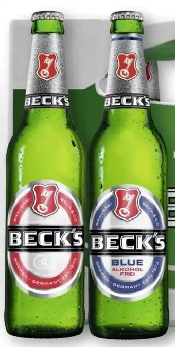 Scheck-in-Center Beck's Bier Angebot