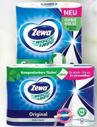 Scheck-in-Center Zewa Wisch & Weg Küchentücher Angebot