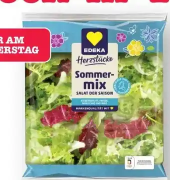 Scheck-in-Center Edeka Herzstücke Salatmischung Angebot