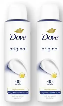 Scheck-in-Center Dove Deo-Spray Angebot