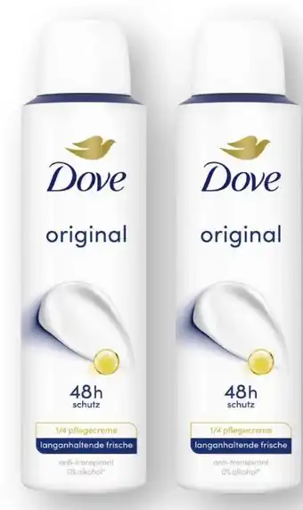 Scheck-in-Center Dove Deo-Spray Angebot