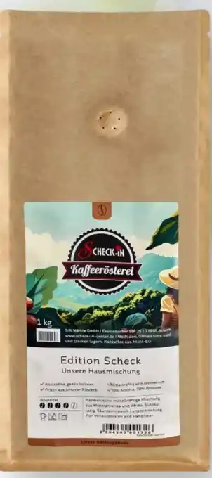 Scheck-in-Center Scheck-in Kaffeerösterei Scheck Hausmischung Angebot