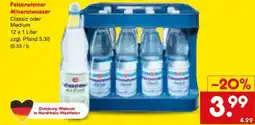 Netto Marken-Discount Felsensteiner Mineralwasser Angebot