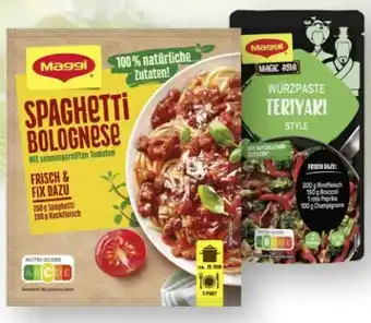 Scheck-in-Center Maggi Fix Angebot