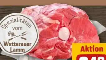 REWE Center Wetterauer Lamm-Keule Angebot