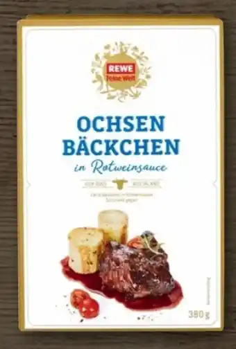 REWE Center Rewe Feine Welt Ochsen-Bäckchen Angebot
