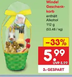 Netto Marken-Discount Windel Geschenkkorb Ostern Angebot