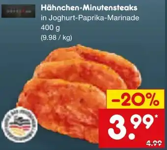 Netto Marken-Discount Barbeque Hähnchen-Minutensteaks Angebot