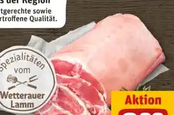 REWE Center Wetterauer Lamm Rücken Angebot