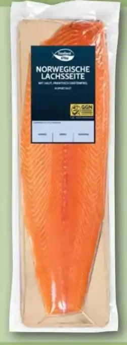 REWE Center Seafood 4You Norwegische Lachsseite Angebot