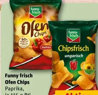 REWE Funny Frisch Ofen Chips Paprika Angebot