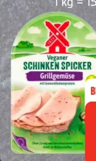 Edeka Frischemarkt Rügenwalder Mühle Veganer Schinken Spicker Angebot