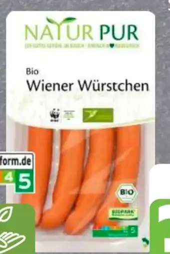 Edeka Natur Pur Bio Wiener Würstchen Angebot