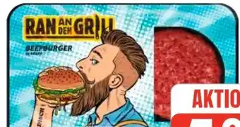 Edeka Ran an den Grill! Beefburger Angebot