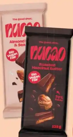 Budni Nucao Schokoladen-Riegel Angebot