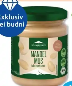 Budni Schneekoppe Bio Mandelmus Angebot
