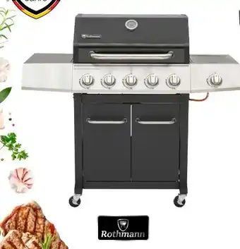 Hellweg Rothmann Gasgrillwagen Daytona 5 Plus Angebot