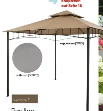 Hellweg Haveson Pavillon Bergen Angebot
