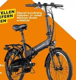 Globus Baumarkt Zündapp E-Bike Faltrad Green 1.0 Angebot