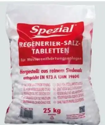 Globus Baumarkt Spezial Siede-Salztabletten Angebot