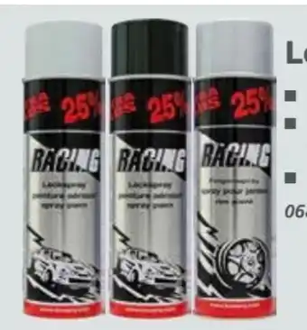 Globus Baumarkt Auto-K Lacksprays Racing Angebot