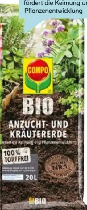Hellweg Compo Bio Anzucht-Kräutererde Angebot