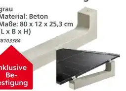 Globus Baumarkt Sunlit Solarmodul Halterung Angebot