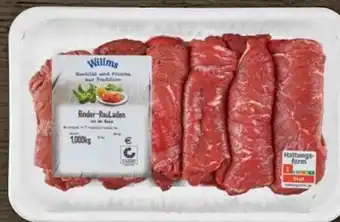 REWE Willms Rinder-Rouladen Angebot