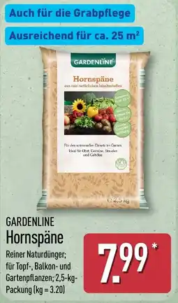 Aldi Nord GARDENLINE Hornspäne Angebot
